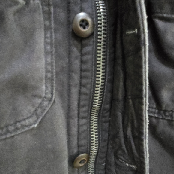 Mens L fur lined jacket - brand Hollister - size L - Picture 6 of 6